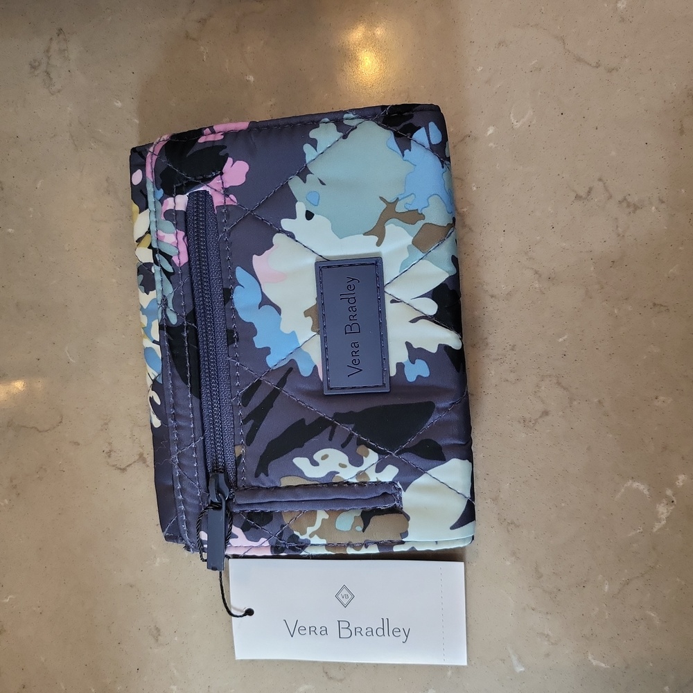 Vera Bradley Floral Quilted Wallet